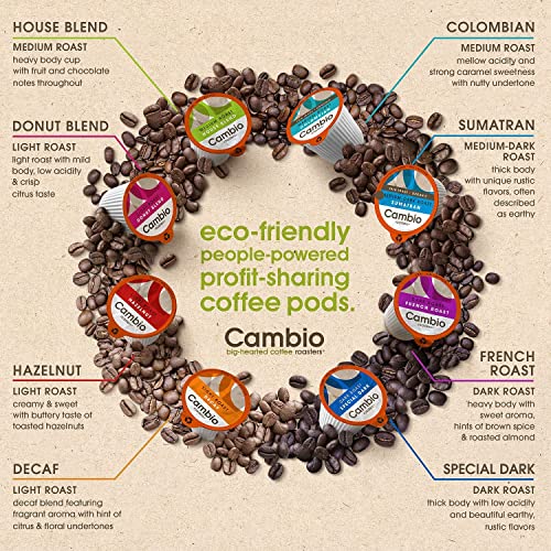 Cambio Roasters® Coffee Pod Sampler Variety Pack 8ct