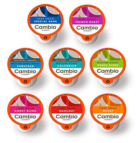 Cambio Roasters® Coffee Pod Sampler Variety Pack 8ct