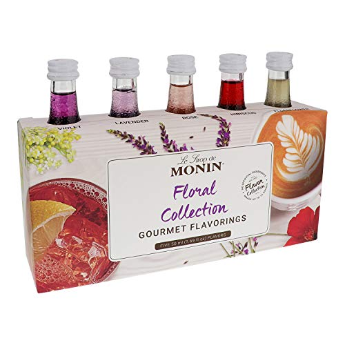 Monin - Gourmet Floral Flavorings Collection | 50 ml