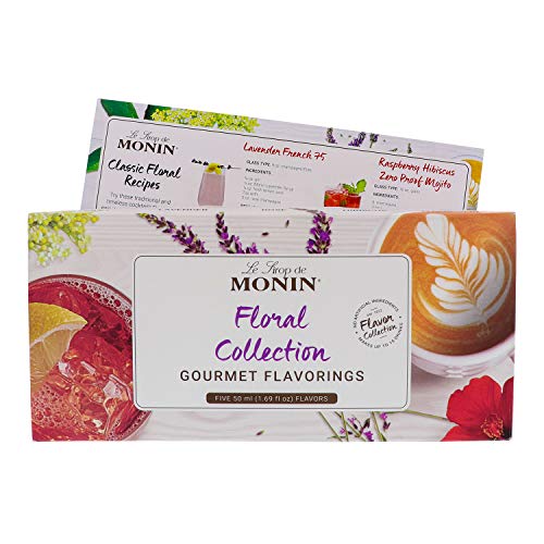 Monin - Gourmet Floral Flavorings Collection | 50 ml
