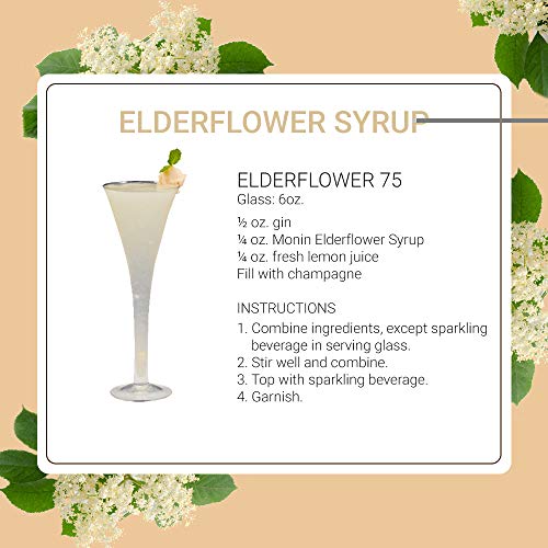 Monin - Gourmet Floral Flavorings Collection | 50 ml