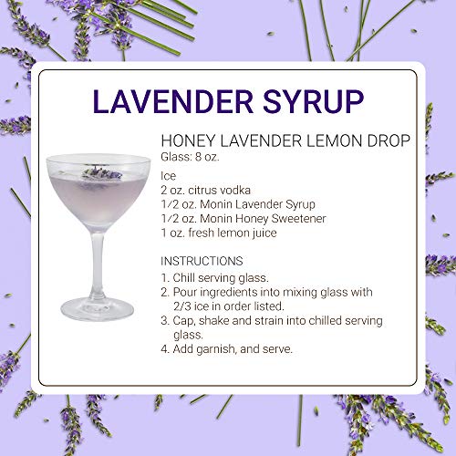 Monin - Gourmet Floral Flavorings Collection | 50 ml