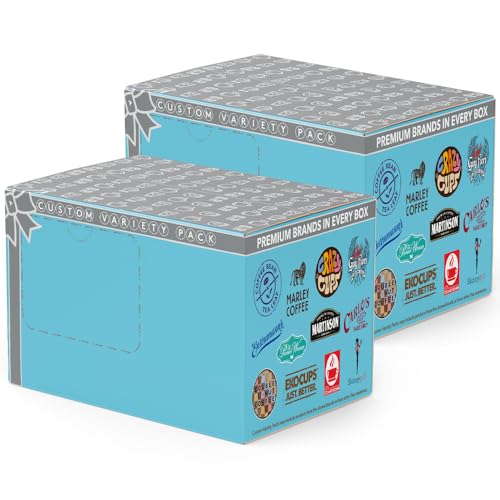 80 Count Coffee Pods Variety Pack Sampler for Keurig