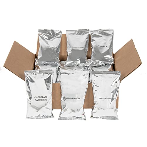 Assorted Medium Roast Flavored Coffee Packets - 12 Pack
