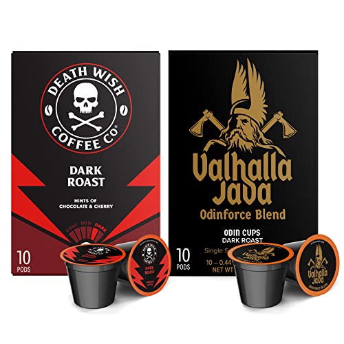Organic Valhalla Java Odinforce Coffee Pods - 20 Count