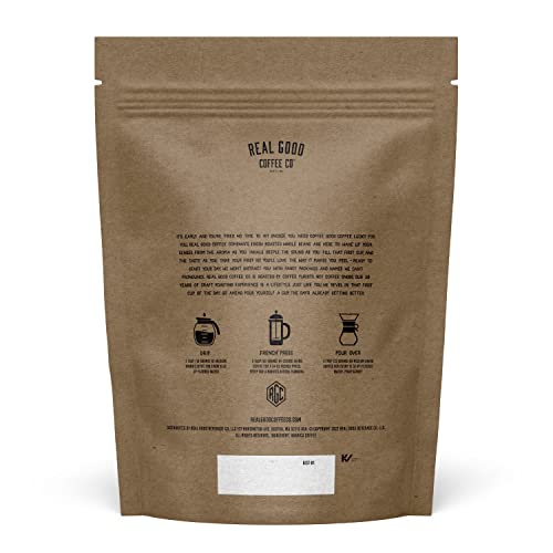 Real Good Coffee Company Organic Dark Roast Beans 2lb
