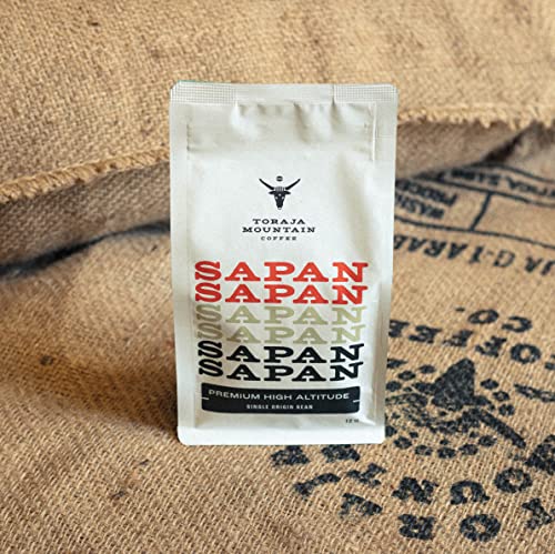 Sapan Premium High Altitude Toraja Coffee, Light Roast