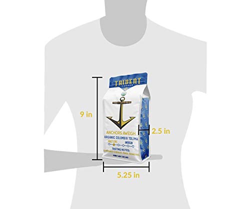 Trident Organic Colombian Whole Bean Coffee | Light Roast