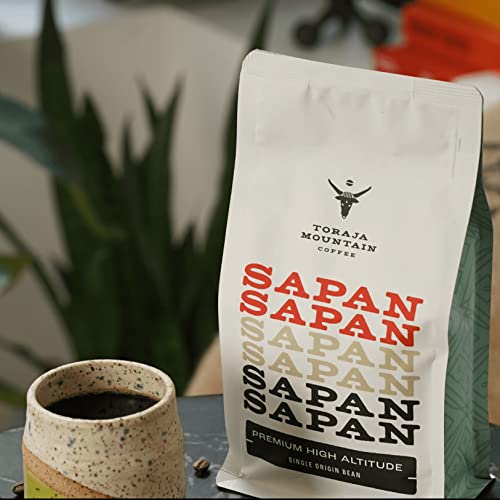 Sapan Premium High Altitude Toraja Coffee, Light Roast