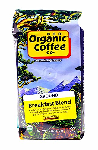 Organic Coffee Co. Breakfast Blend Ground 12 oz (x2)