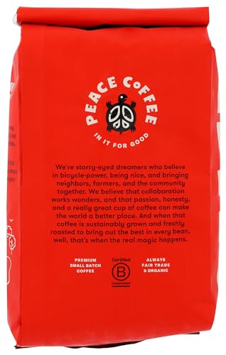 Guatemala Organic Whole Bean, 12 Ounce Peace Coffee