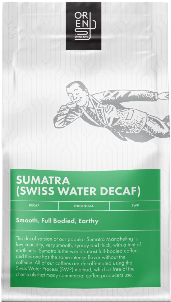 Oren's Swiss Water Decaf Sumatra Medium Roast 12oz