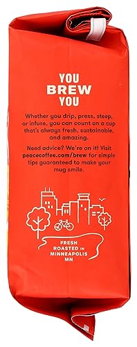 PEACE COFFEE Organic Twin Cities Blend, 12 OZ