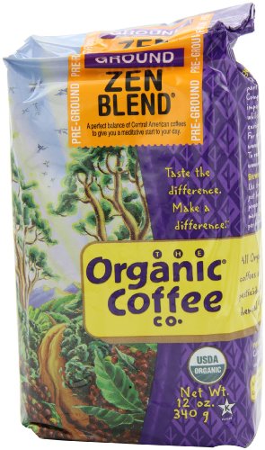 Organic Coffee Co. Zen Blend Ground 12oz (3-Pack)