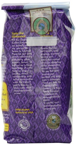 Organic French Roast Whole Bean Coffee, 12 oz, 3-Pack