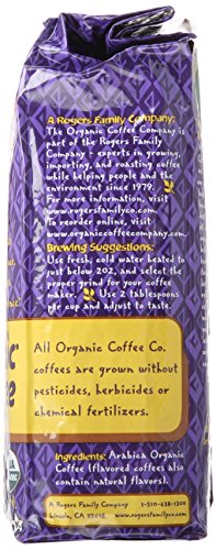 Organic French Roast Ground Coffee, 12 Ounce Pack