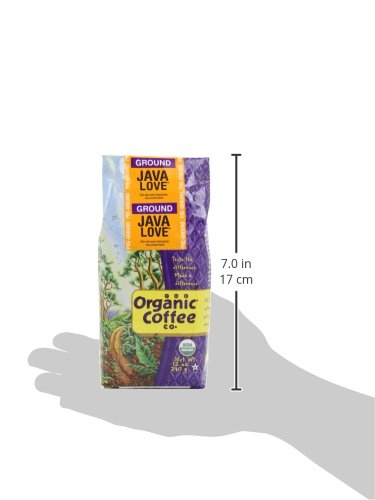 Organic Ground Coffee, Java Love, 12 oz