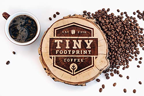 Tiny Footprint Coffee Peru Medium Roast Organic Whole Bean Fair Trade Carbon Negative 16 oz