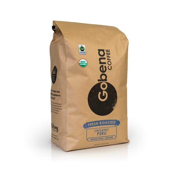 5 lb. Fair Trade Organic Peruvian Ground Coffee