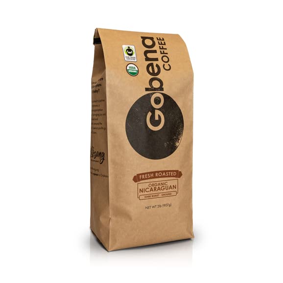 2lb Fair Trade Organic Nicaraguan Dark Roast Coffee