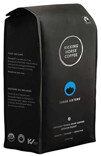 Organic Fairtrade Kosher Whole Bean Coffee, Medium Roast