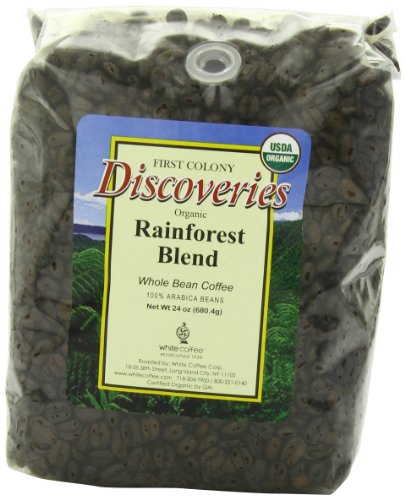 First Colony Organic Fair Trade Whole Bean Coffee 24oz