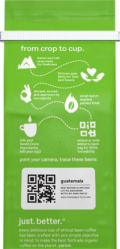 Ethical Bean Fairtrade Organic Coffee, Classic Medium Roast