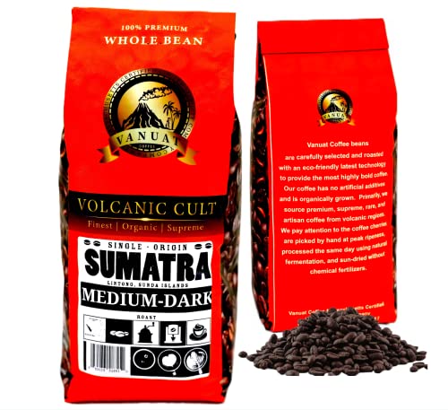 Vanuatu Organic Medium-Dark Roast Whole Bean Coffee