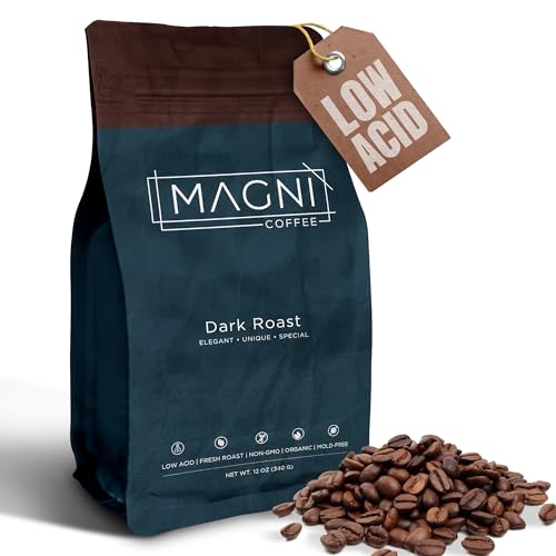 Magni Coffee Dark Roast Whole Bean Organic Fair Trade