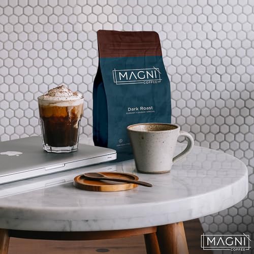 Magni Coffee Dark Roast Whole Bean Organic Fair Trade