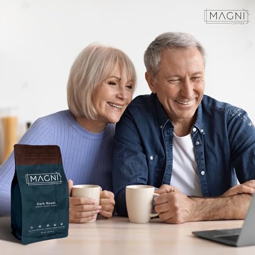 Magni Coffee Dark Roast Whole Bean Organic Fair Trade