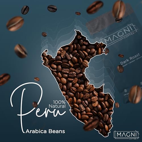 Magni Coffee Dark Roast Whole Bean Organic Fair Trade