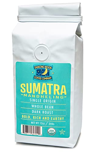 Organic Fair Trade Dark Roast Sumatra Coffee Beans