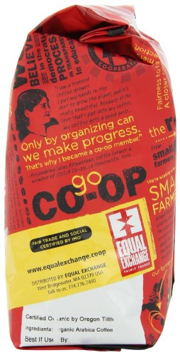 Equal Exchange Ethiopian Whole Bean Coffee, 12 oz (3 Pack)