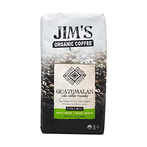 Jim's Organic Guatemalan Lake Atitlan Coffee - 12 oz
