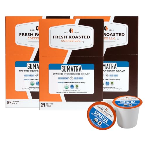 Organic Sumatra Water-Processed Decaf | Medium Roast | 72 Pods