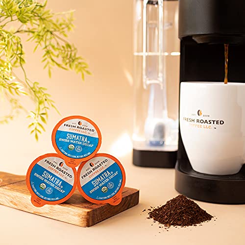 Organic Sumatra Water-Processed Decaf | Medium Roast | 72 Pods