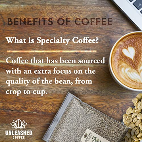 Unroasted Peaberry Green Coffee Beans | Direct Trade Arabica