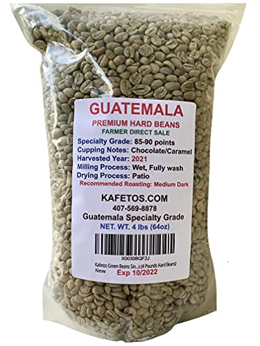 4 lbs Guatemala Premium Green Coffee - Farm Direct Trade