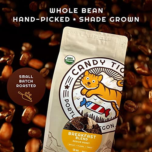 Direct Trade Artisan Gourmet Organic Breakfast Blend Coffee