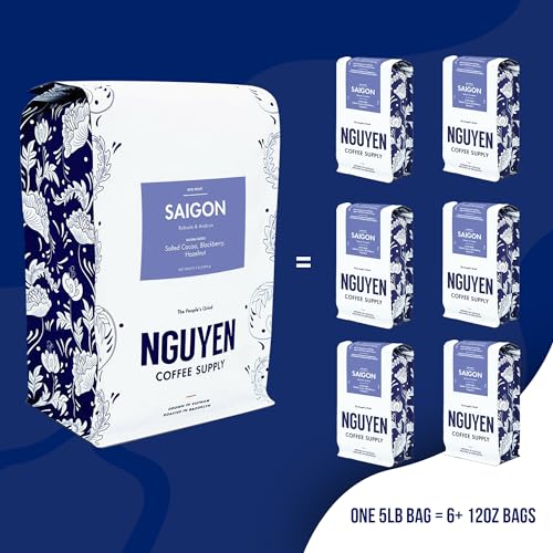 Nguyen Coffee Supply - Saigon Blend: Dark Roast Whole Beans