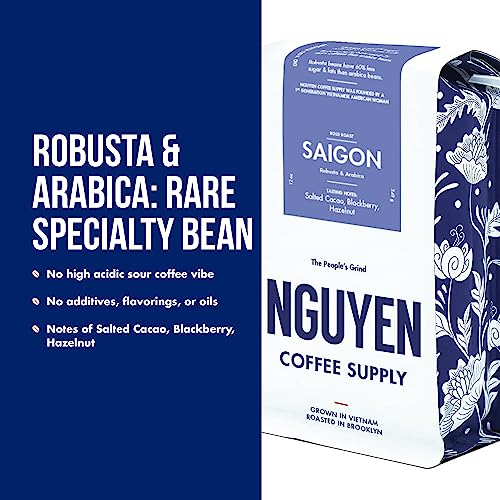 Nguyen Coffee Supply - Saigon Blend: Dark Roast Whole Beans