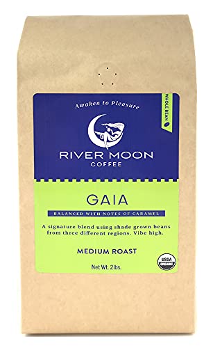 River Moon Coffee 2 lb. Medium Roast Whole Bean