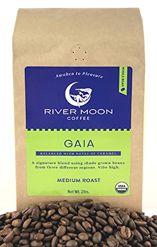 River Moon Coffee 2 lb. Medium Roast Whole Bean