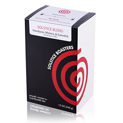 12 oz Medium Roast Solstice Blend Coffee Beans