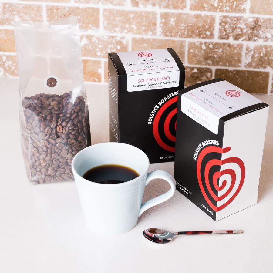 12 oz Medium Roast Solstice Blend Coffee Beans