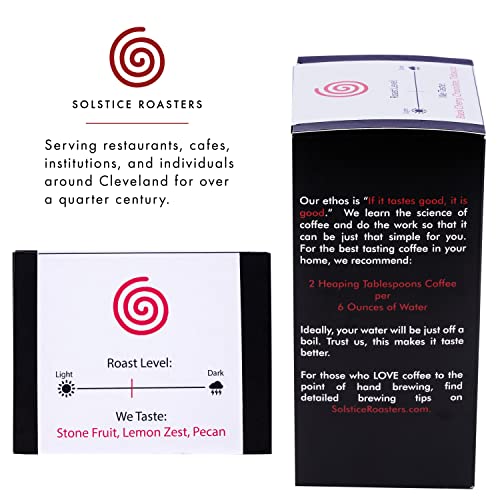 12 oz Medium Roast Solstice Blend Coffee Beans