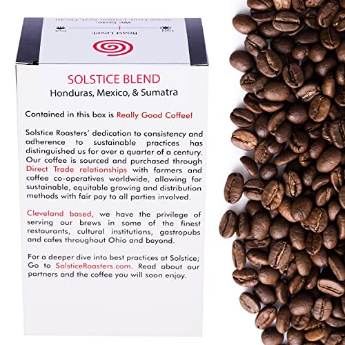 12 oz Medium Roast Solstice Blend Coffee Beans