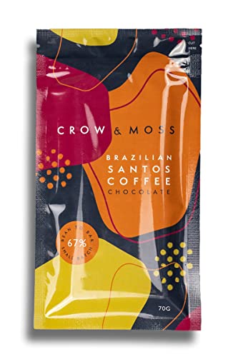Crow & Moss Chocolate Brazilian Santos Coffee Bar
