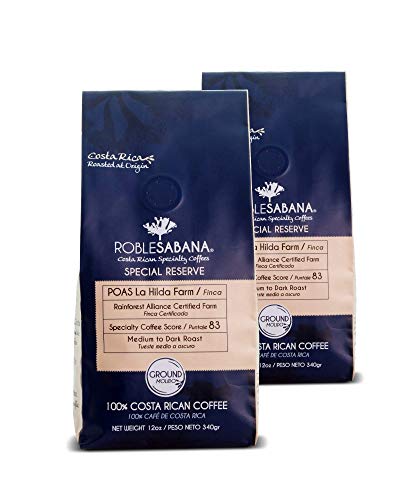 Costa Rican Coffee ROBLESABANA Poas. Specialty Grade, Whole Bean